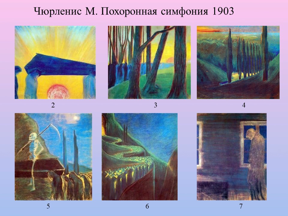 Чюрленис Похоронная симфония